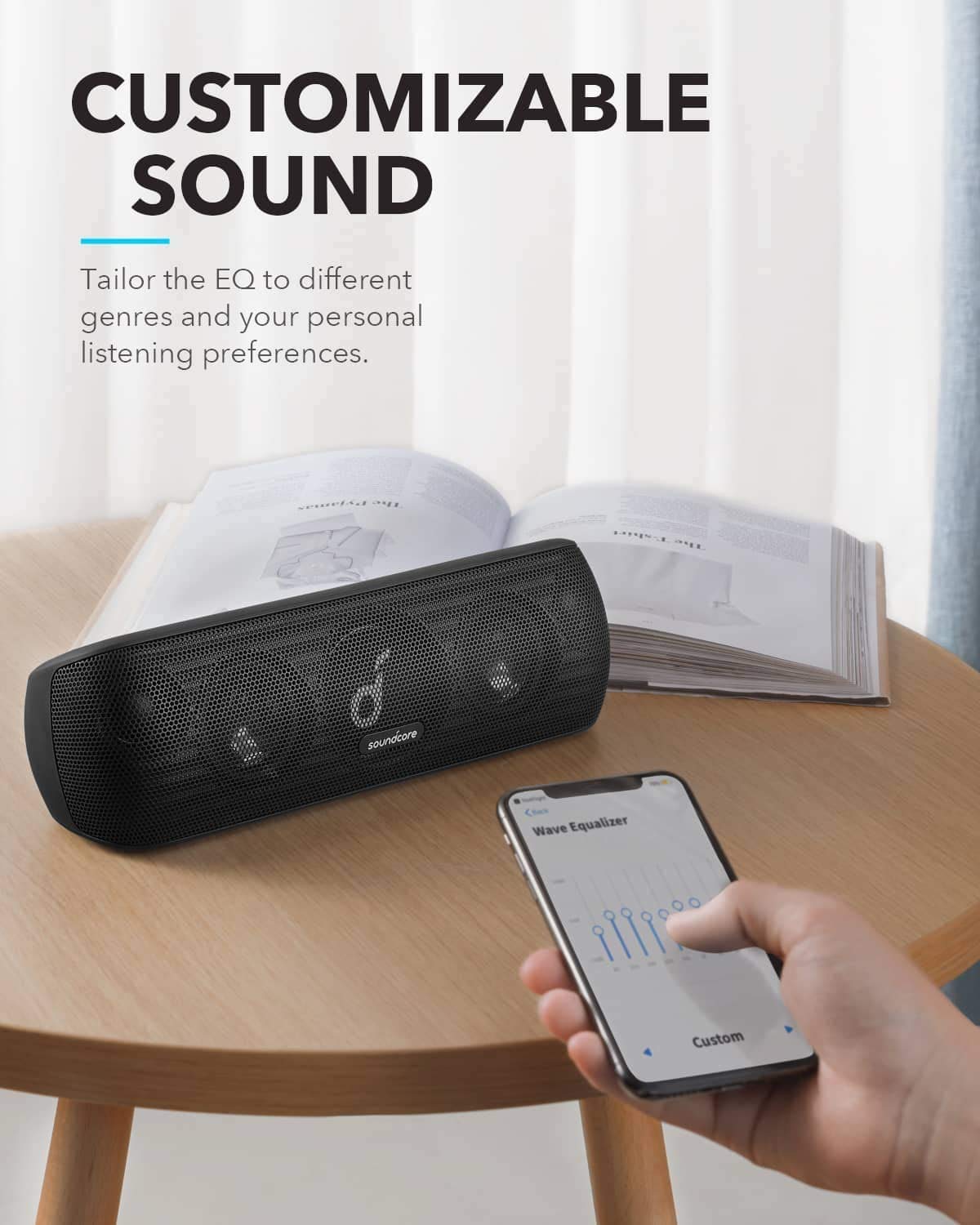 Foto 6 pulgar | Altavoz Bluetooth Anker Soundcore Motion+ Hi-res Audio De 30 W - Venta Internacional.