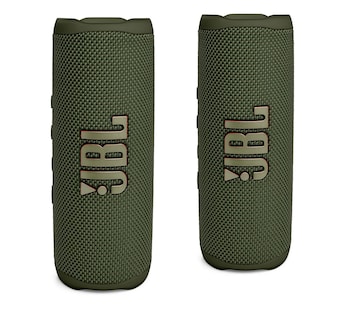 Foto 1 | Altavoz Bluetooth Jbl Flip 6 Impermeable Verde (paquete De 2) - Venta Internacional.