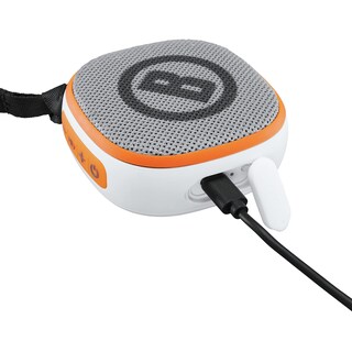 Foto 5 | Altavoz Bluetooth Bushnell Disc Jockey Para Disc Golf, Color Blanco/naranja - Venta Internacional.