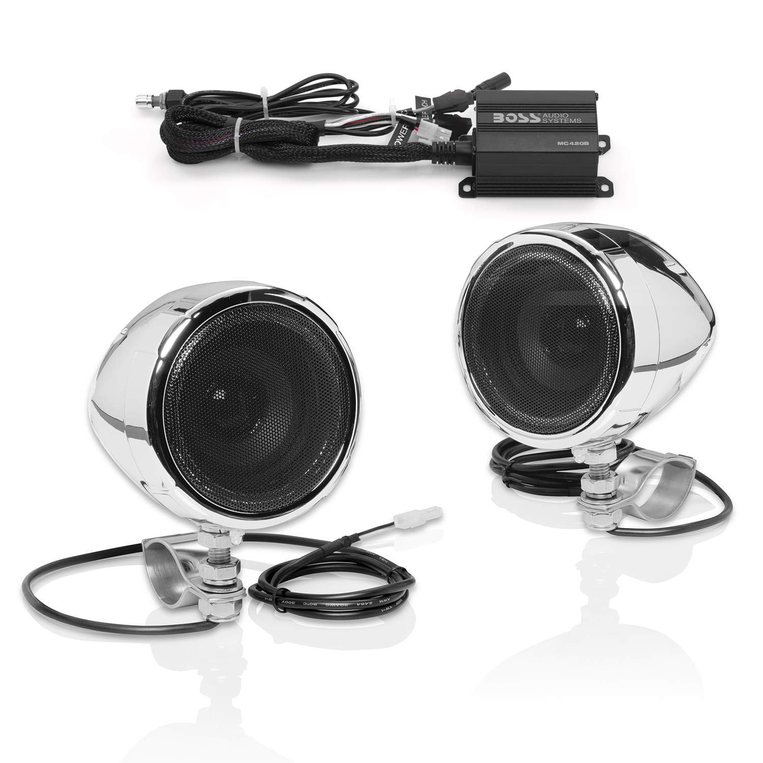 Foto 1 | Altavoces Y Amplificador Para Moto Boss Audio Mc420b 7,62 Cm - Venta Internacional.