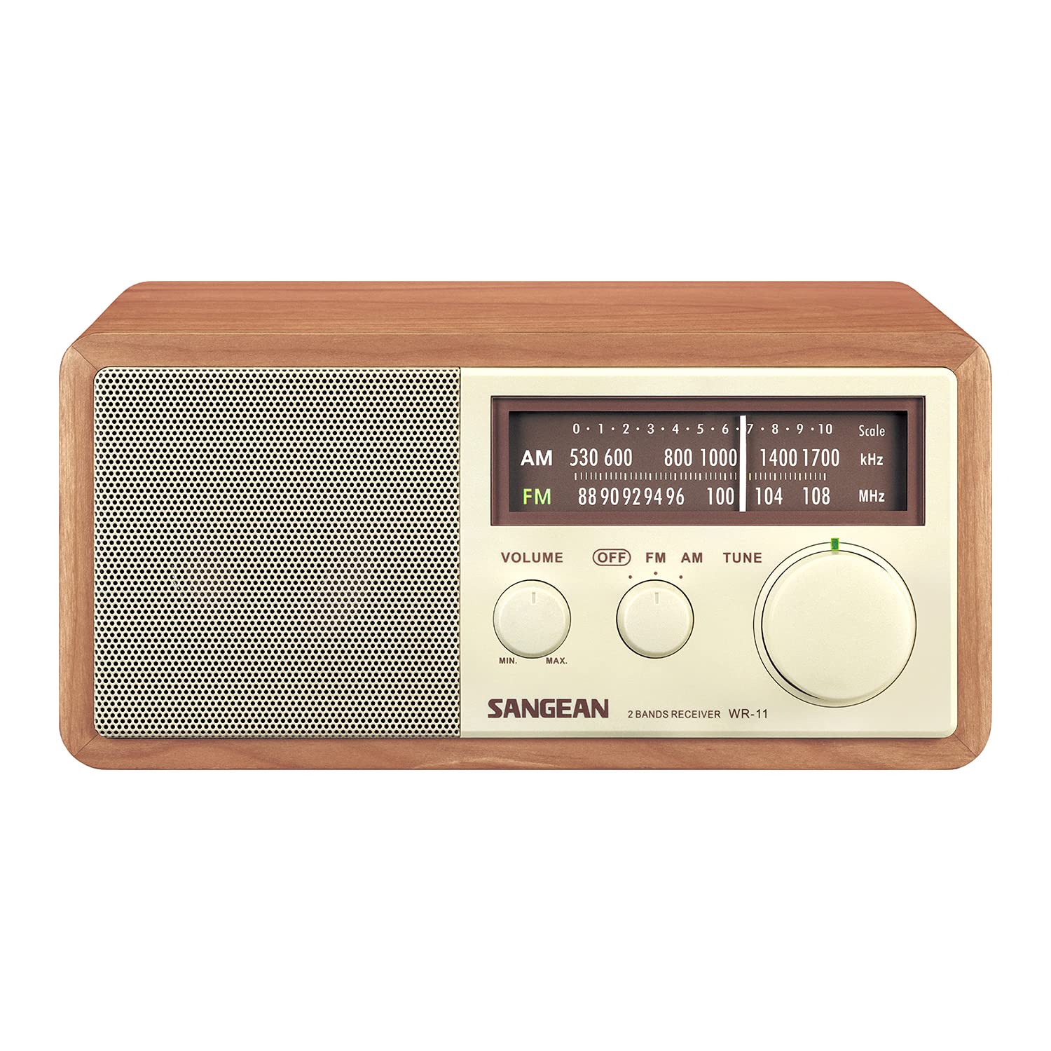 Foto 3 pulgar | Radio Analógica Sangean Wr-11 Con Gabinete De Madera Para Mesa Am/fm - Venta Internacional.