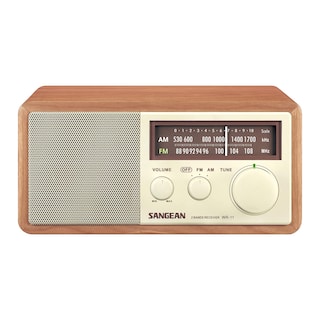 Foto 2 | Radio Analógica Sangean Wr-11 Con Gabinete De Madera Para Mesa Am/fm - Venta Internacional.