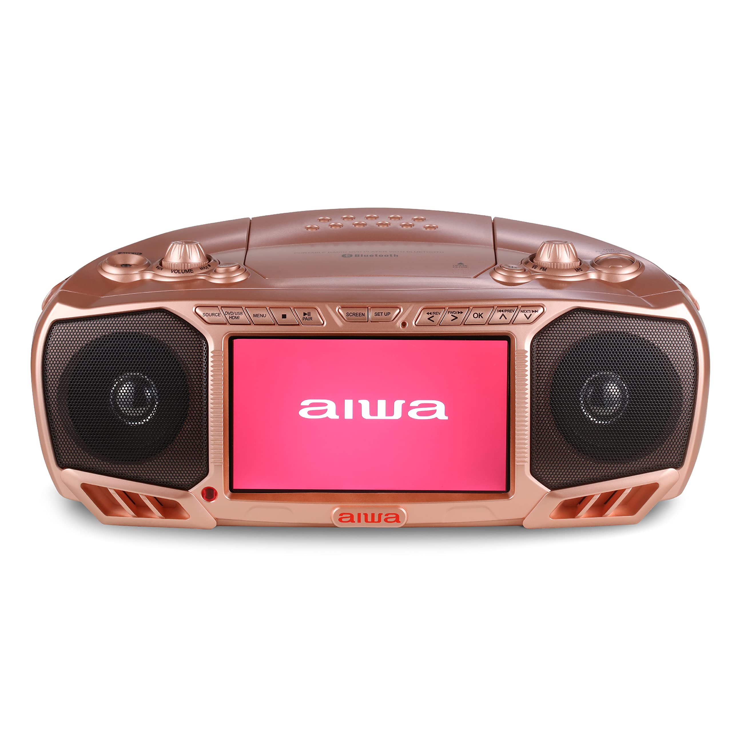 Foto 2 pulgar | Altavoces Portátiles Boombox Aiwa Crystal Clear Sound De 3 W X 2 - Venta Internacional.