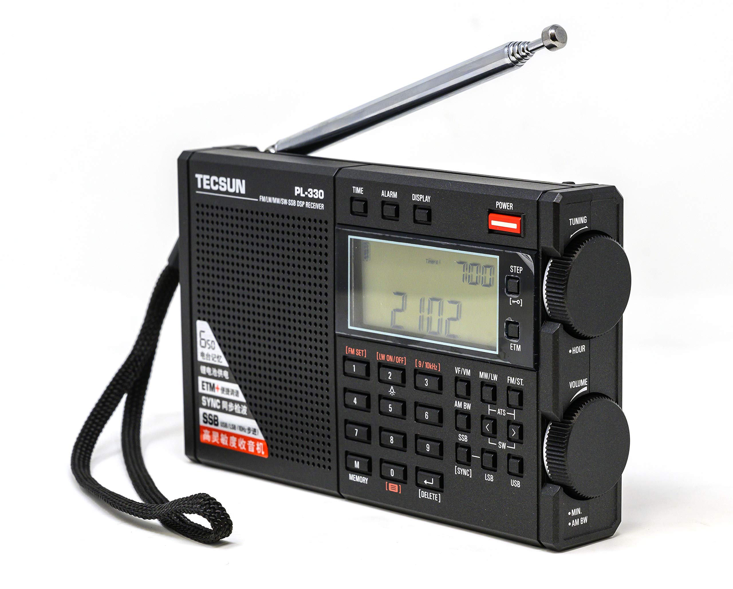 Radio De Banda Mundial Tecsun Digital Pl330 Am/fm/lw/sw Con Ssb - Venta Internacional.