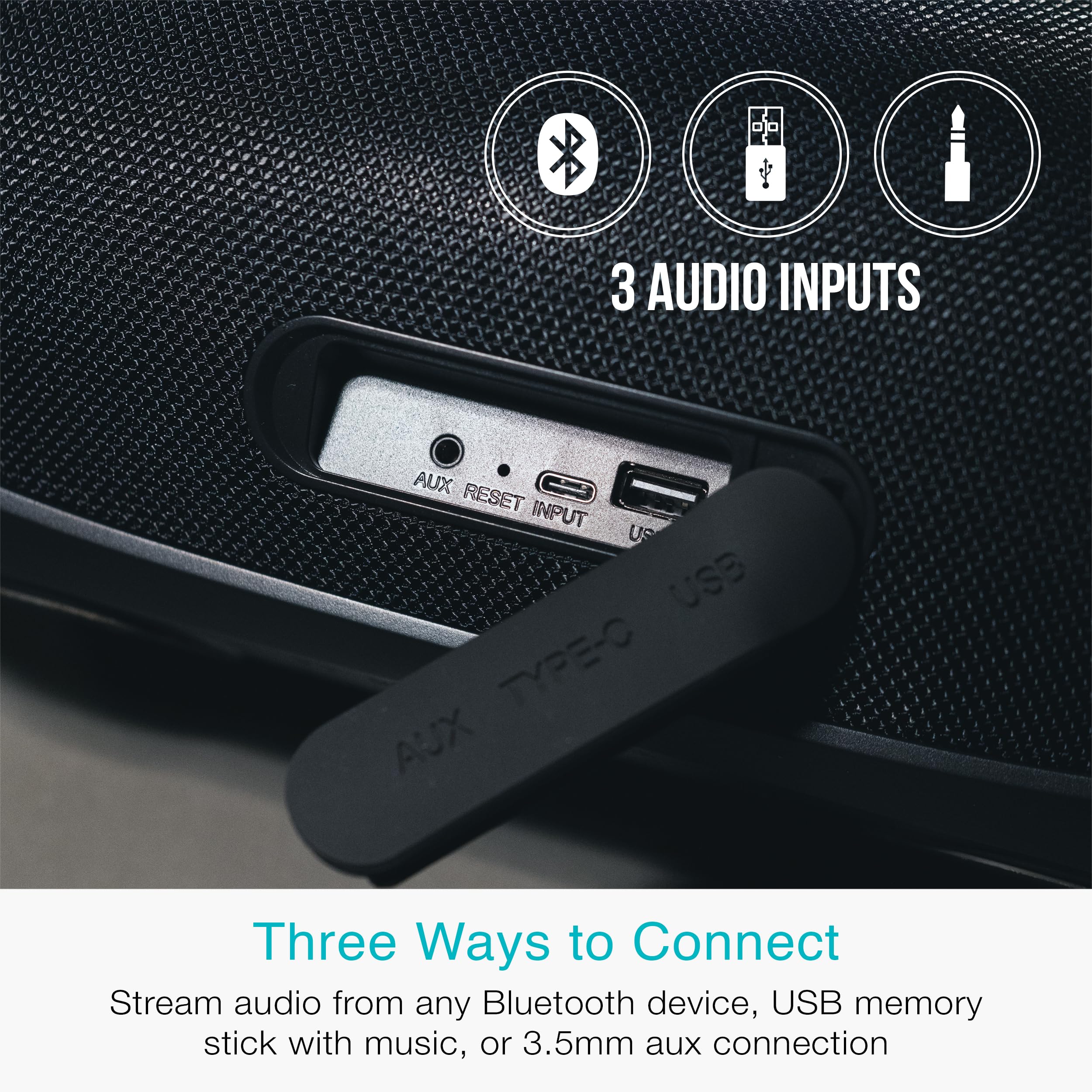 Foto 6 pulgar | Altavoz Inalámbrico Bluetooth Mee Audio Partyspkr 60w Rms - Venta Internacional.