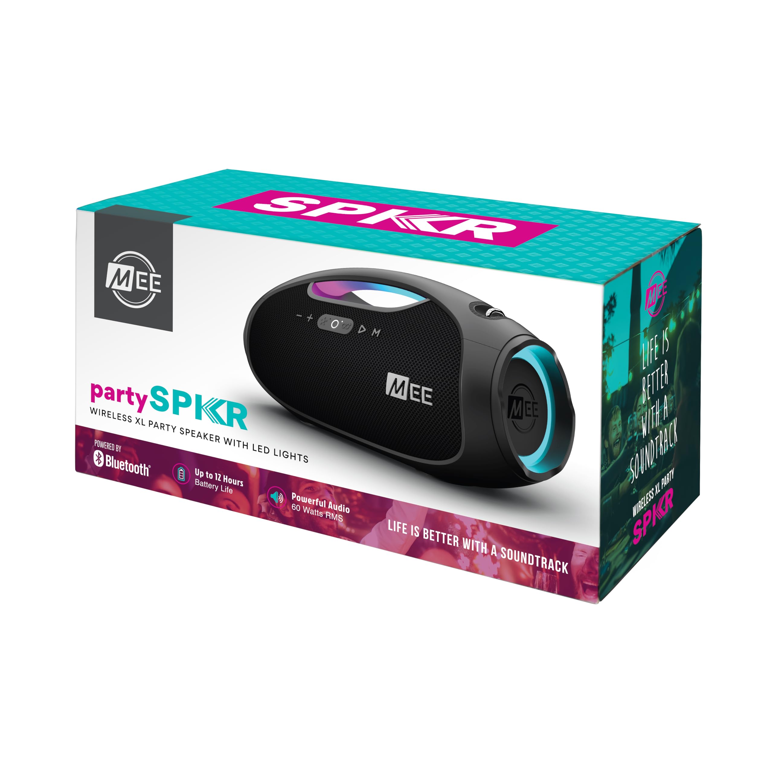 Foto 6 | Altavoz Inalámbrico Bluetooth Mee Audio Partyspkr 60w Rms - Venta Internacional.