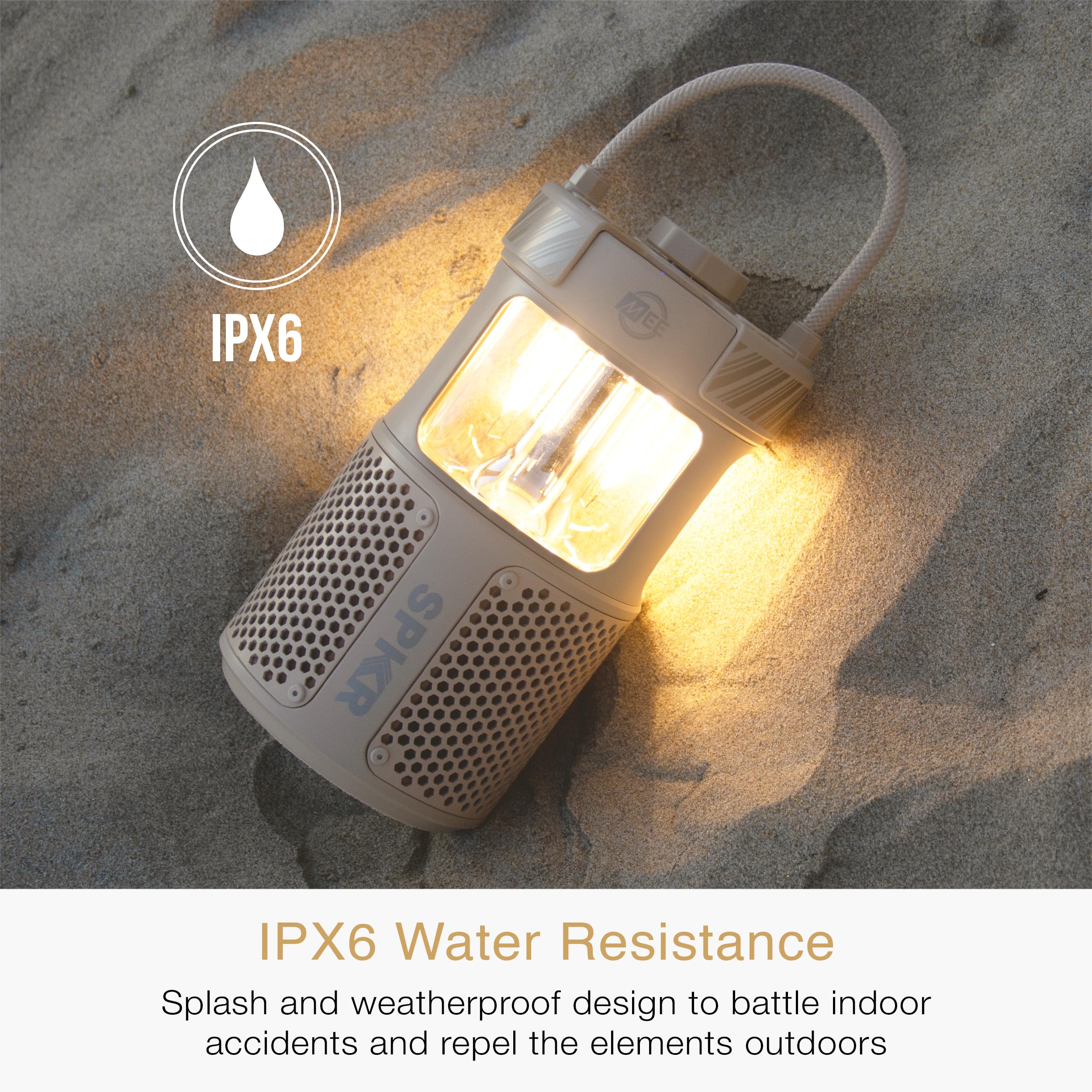 Foto 5 pulgar | Altavoz Inalámbrico Bluetooth Mee Audio Lightspkr Con Linterna - Venta Internacional.