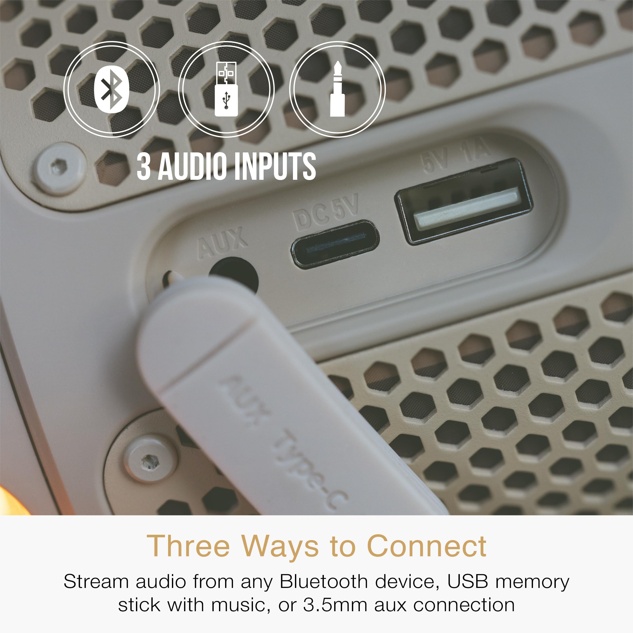 Foto 8 pulgar | Altavoz Inalámbrico Bluetooth Mee Audio Lightspkr Con Linterna - Venta Internacional.