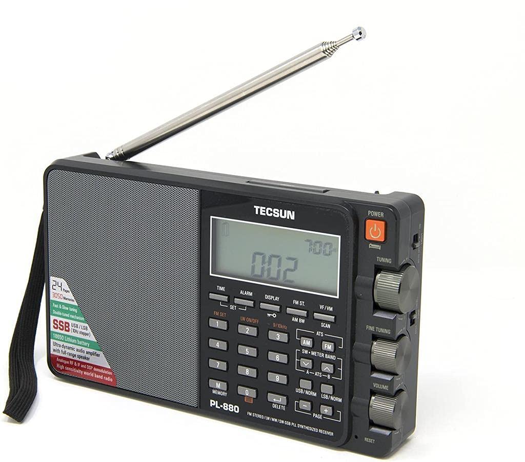 Foto 5 pulgar | Radio Tecsun Pl880 Pl-80, Portátil, Digital Y De Doble Conversión - Venta Internacional.