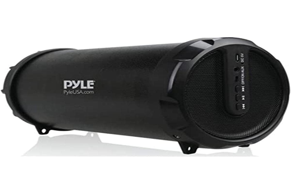 Foto 2 pulgar | Altavoz Portátil Pyle Boombox Bluetooth Recargable Negro - Venta Internacional.