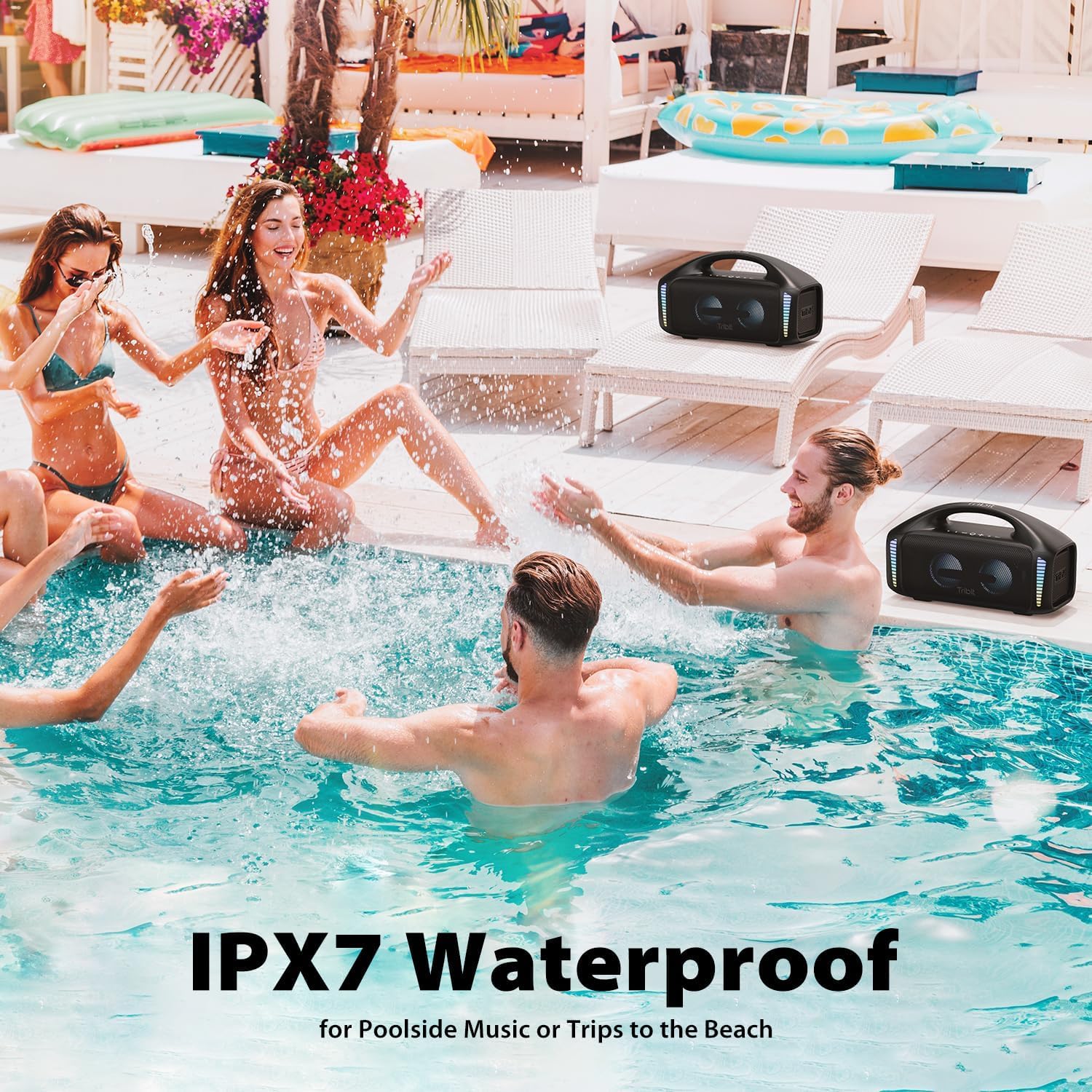 Foto 6 | Altavoz Portátil Tribit Stormbox Blast 90w Bluetooth 5.3 Ipx7 - Venta Internacional.