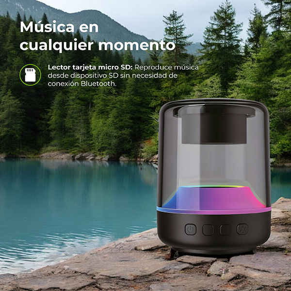 Foto 6 pulgar | Rainbow Speaker