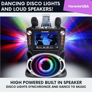 Foto 5 | Sistema De Karaoke Karaoke Usa Gf946 Gf946 Dvd/cd+g/mp3+g 35w - Venta Internacional.