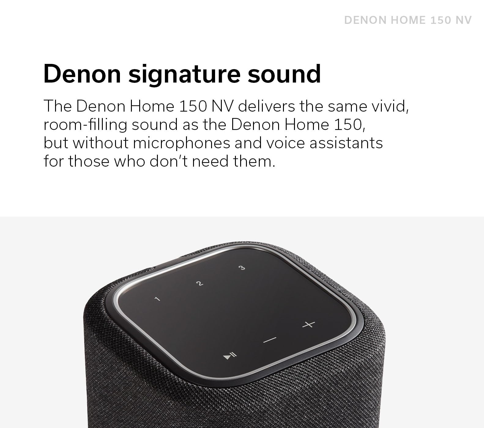 Foto 3 pulgar | Altavoz Inalámbrico Denon Home 150 Nv Negro Con Heos Airplay 2 - Venta Internacional.