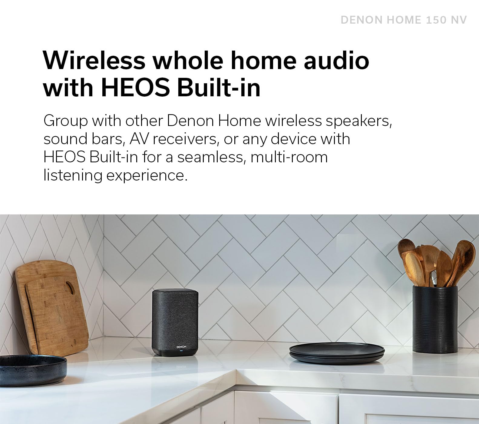Foto 5 pulgar | Altavoz Inalámbrico Denon Home 150 Nv Negro Con Heos Airplay 2 - Venta Internacional.