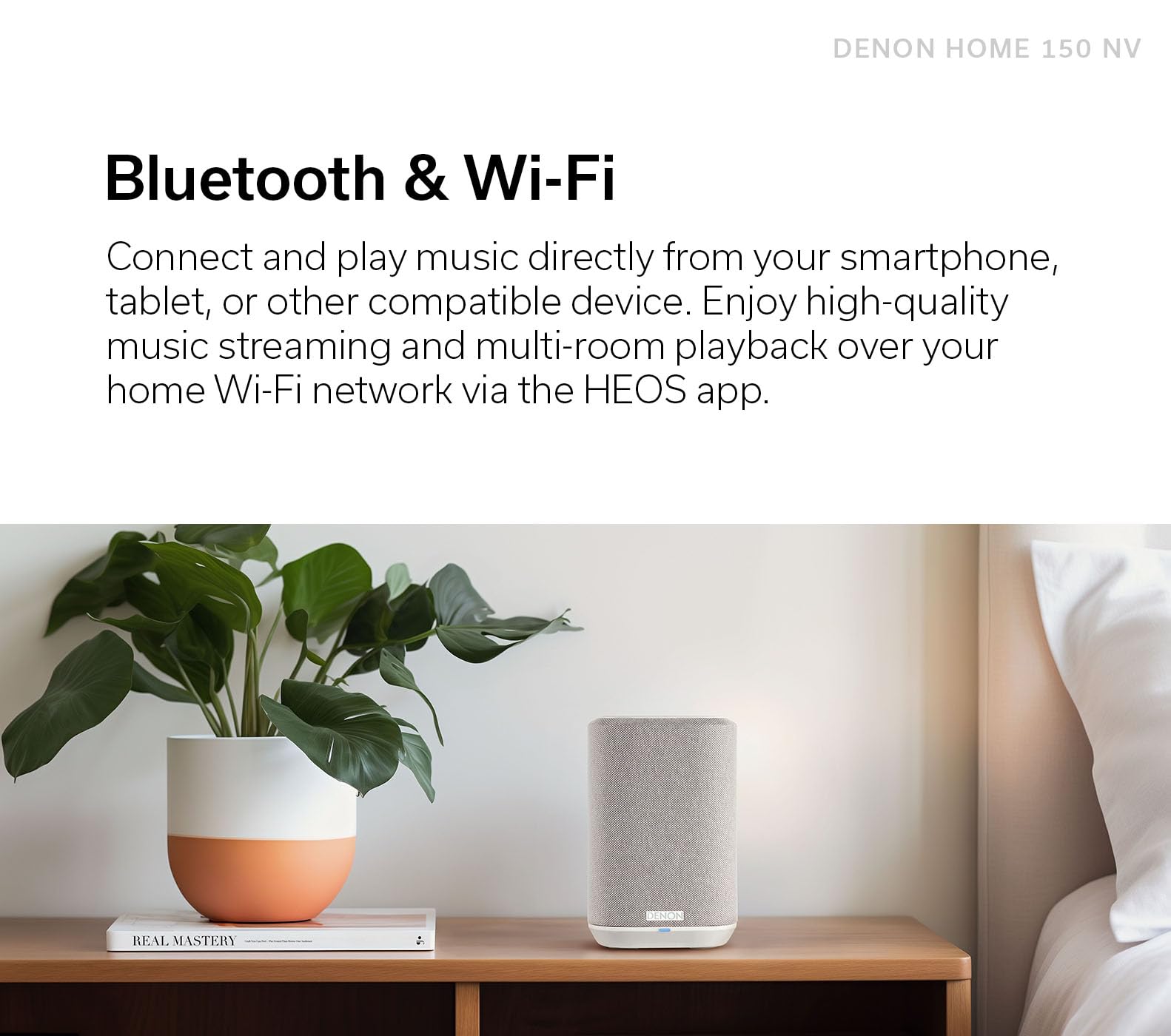 Foto 8 pulgar | Altavoz Inalámbrico Denon Home 150 Nv Negro Con Heos Airplay 2 - Venta Internacional.
