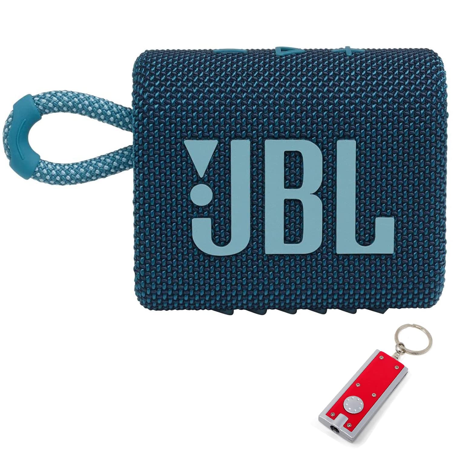 Foto 2 pulgar | Altavoz Bluetooth Jbl Go 3 Portátil Impermeable Azul Con Led - Venta Internacional.