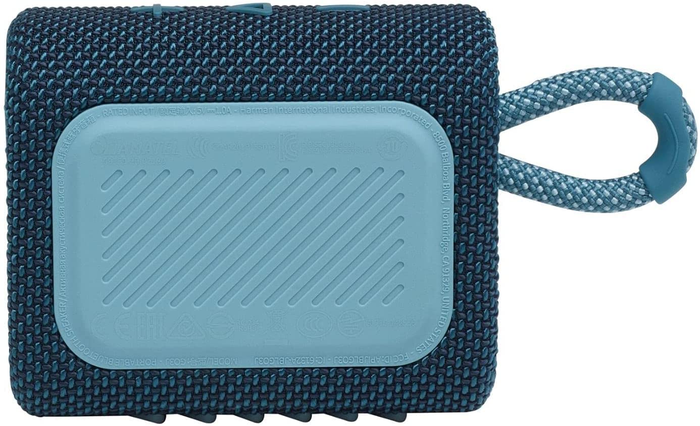 Foto 4 pulgar | Altavoz Bluetooth Jbl Go 3 Portátil Impermeable Azul Con Led - Venta Internacional.