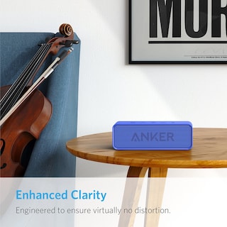 Foto 3 | Altavoz Bluetooth Anker Soundcore 24 Horas De Reproducción Azul - Venta Internacional.