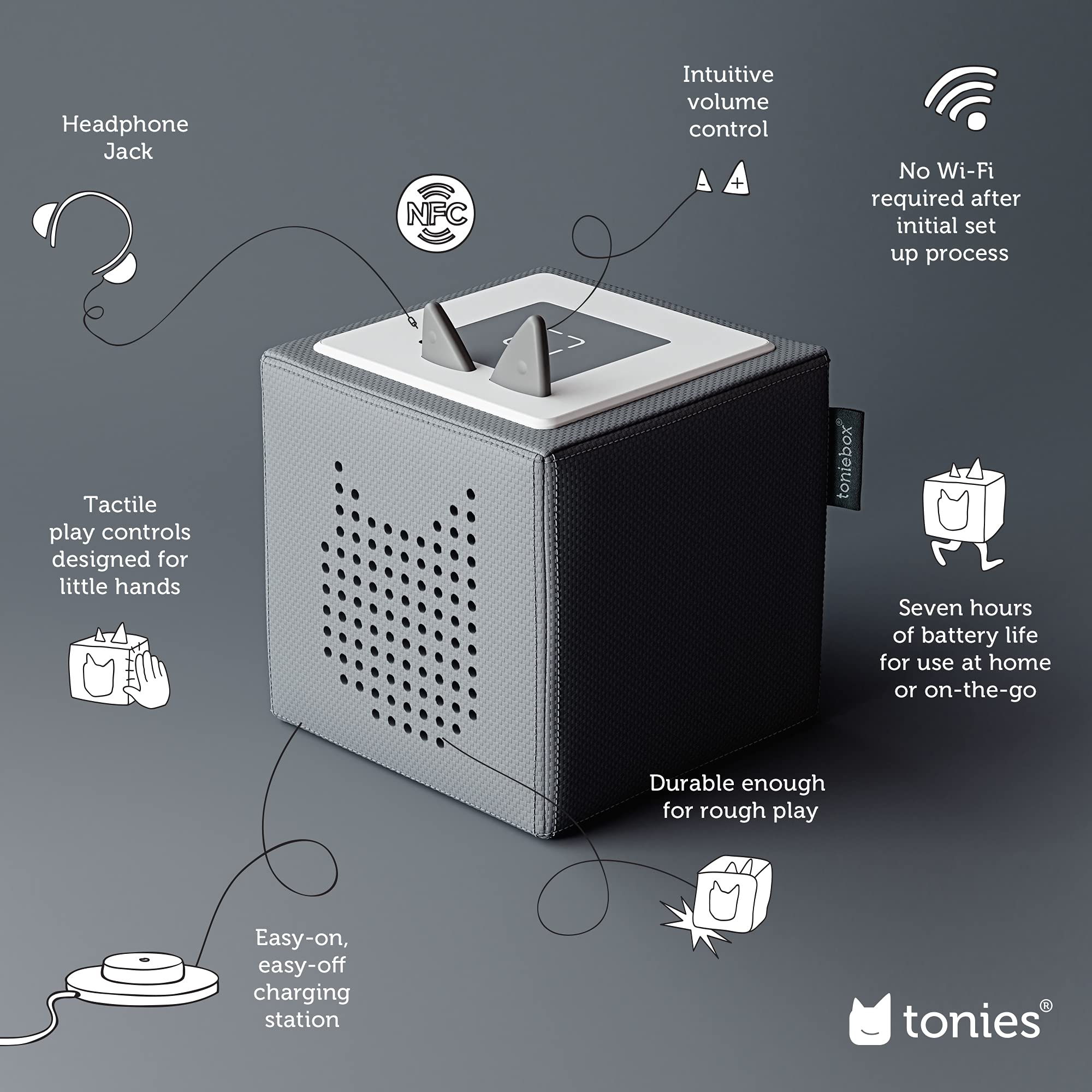 Foto 4 pulgar | Reproductor De Audio Tonies Toniebox Spidey Y Sus Increíbles Amigos - Venta Internacional.