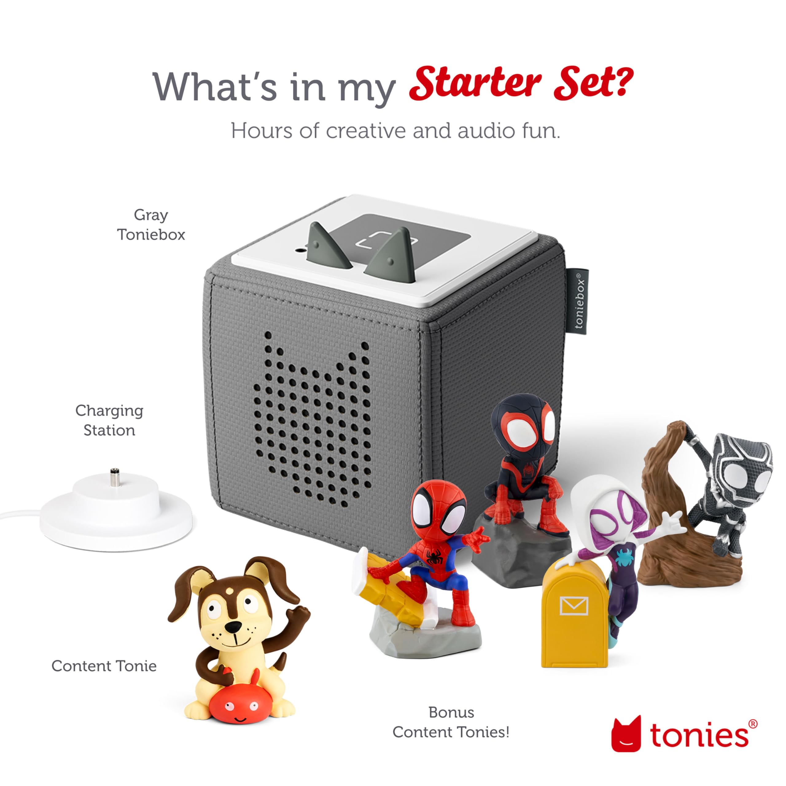 Foto 5 | Reproductor De Audio Tonies Toniebox Spidey Y Sus Increíbles Amigos - Venta Internacional.