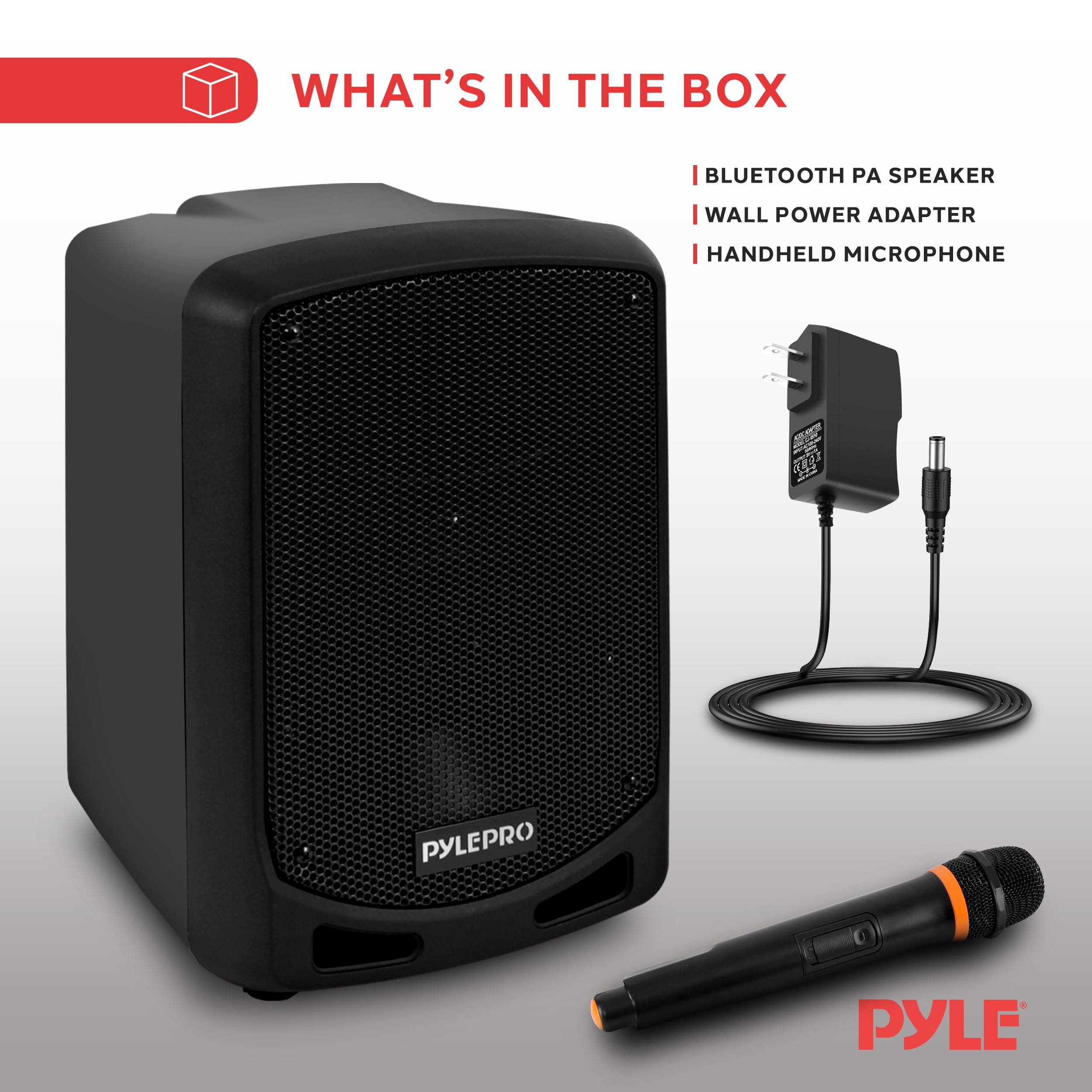 Foto 7 pulgar | Altavoz Pa Karaoke Pyle Psbt65a Bluetooth Con Micrófono Inalámbrico - Venta Internacional.