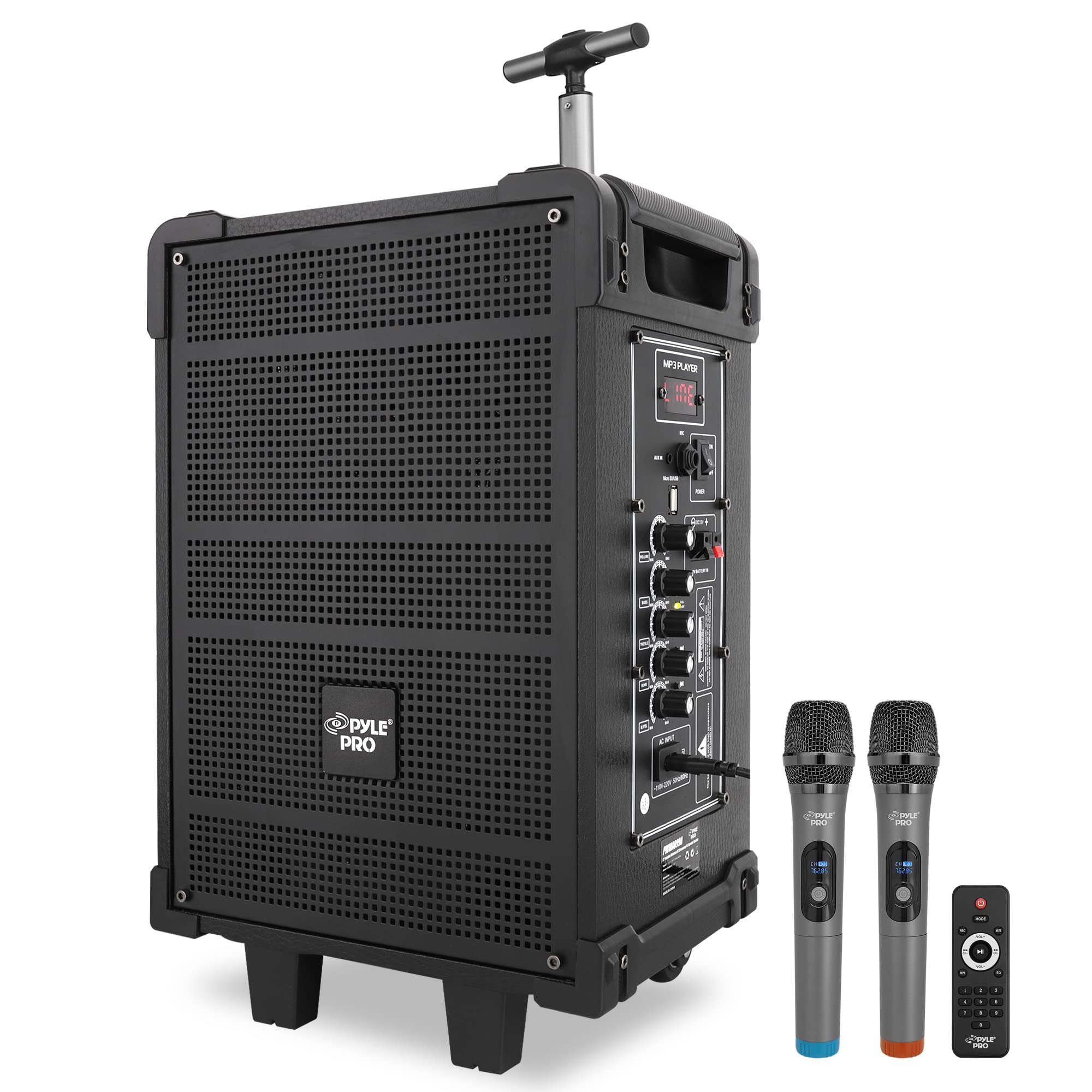 Altavoz Bluetooth Pyle Pwma899a Portátil De 8 Pulgadas Y 350 W Con Micrófono - Venta Internacional.