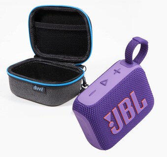 Foto 1 | Altavoz Bluetooth Jbl Go 4 Portátil Con Funda Protectora Violeta - Venta Internacional.