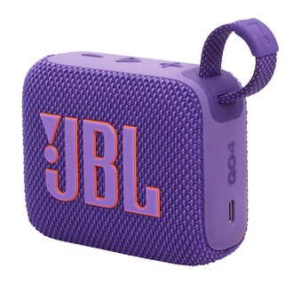Foto 5 | Altavoz Bluetooth Jbl Go 4 Portátil Con Funda Protectora Violeta - Venta Internacional.