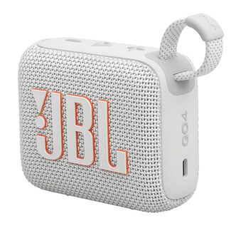 Foto 5 | Altavoz Bluetooth Jbl Go 4 Portátil Con Funda Protectora Blanca - Venta Internacional.