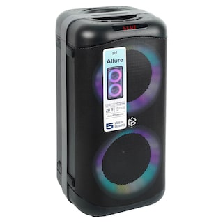 Foto 2 | Bocina Inalámbrica Portátil Stf Allure 5''x2 Con Luz Led Rgb Color Negro