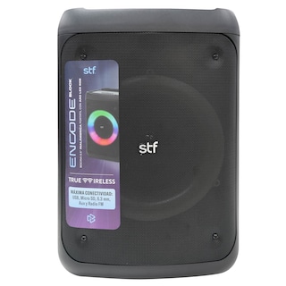 Foto 1 | Bocina Inalámbrica Portátil Stf Encode Block 6.5'' Con Aro Led Rgb