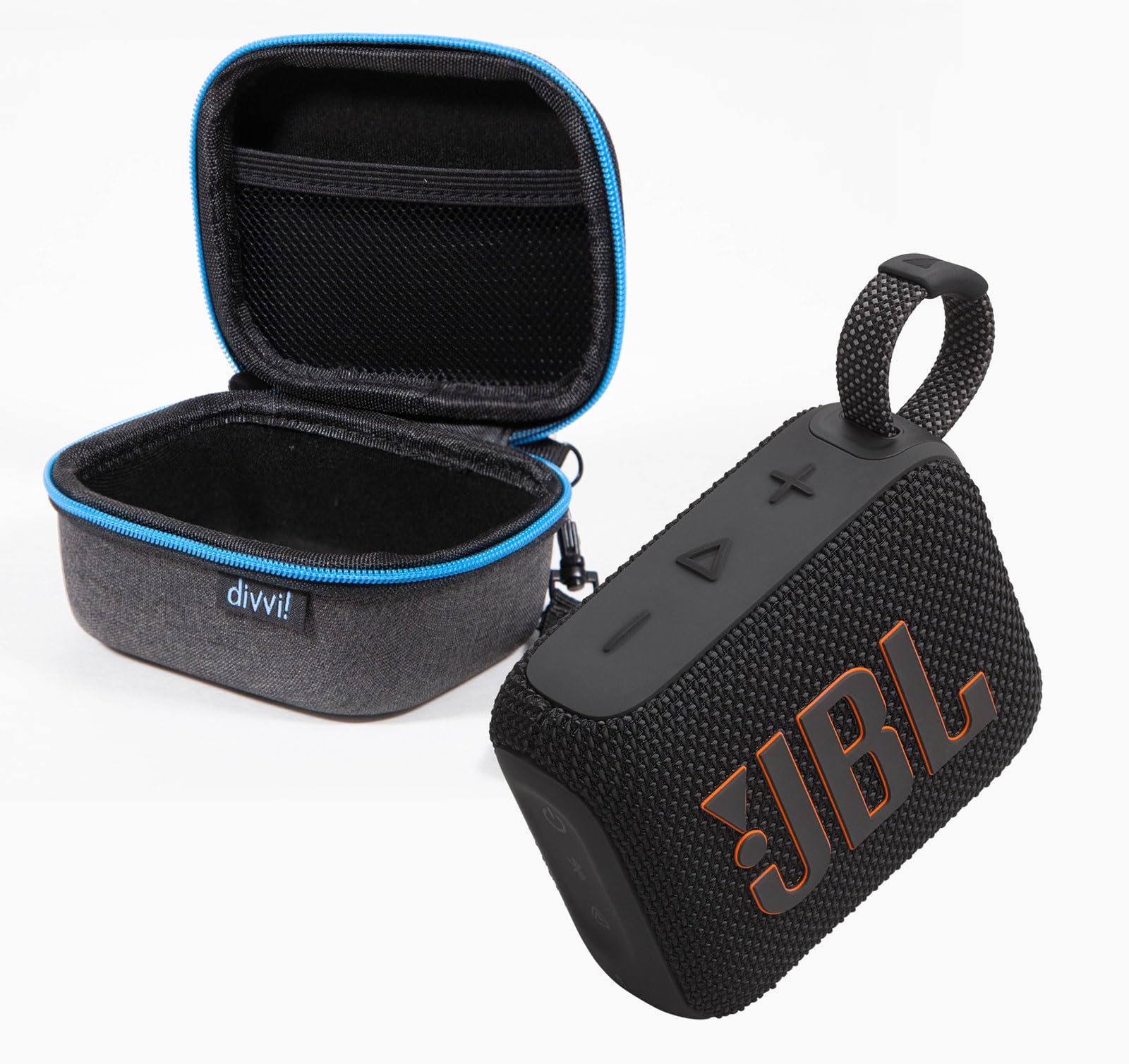 Foto 1 | Altavoz Bluetooth Jbl Go 4 Portátil Con Funda Protectora Negra - Venta Internacional.
