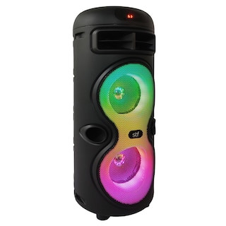 Foto 2 | Bocina Inalámbrica Stf Hoss Tower 4''x2 Con Luz Led Rgb