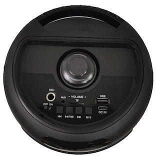 Foto 4 | Bocina Inalámbrica Stf Hoss Tower 4''x2 Con Luz Led Rgb