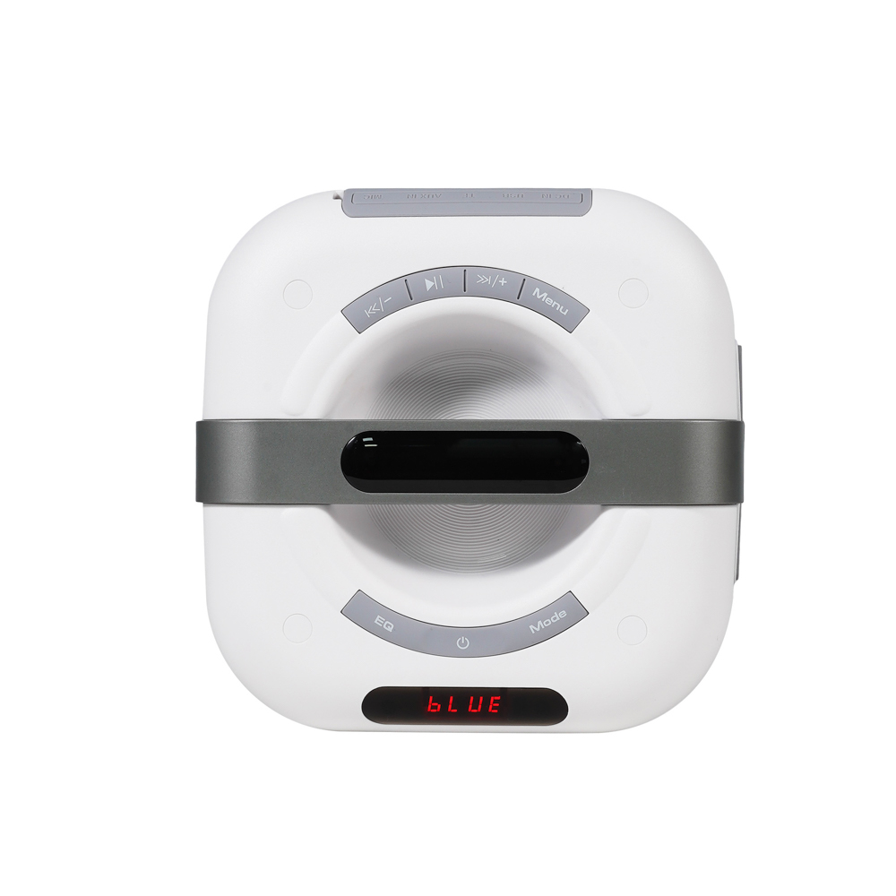Foto 4 pulgar | Bocina Inalámbrica Portátil Stf Allure 5''x2 Con Luz Led Rgb  Blanca