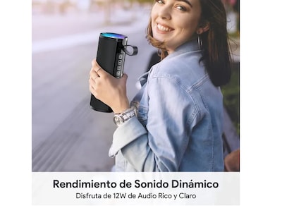 Foto 2 | Xtellar Bocina Bluetooth 5.1 Premium Portátil Hd - Negra