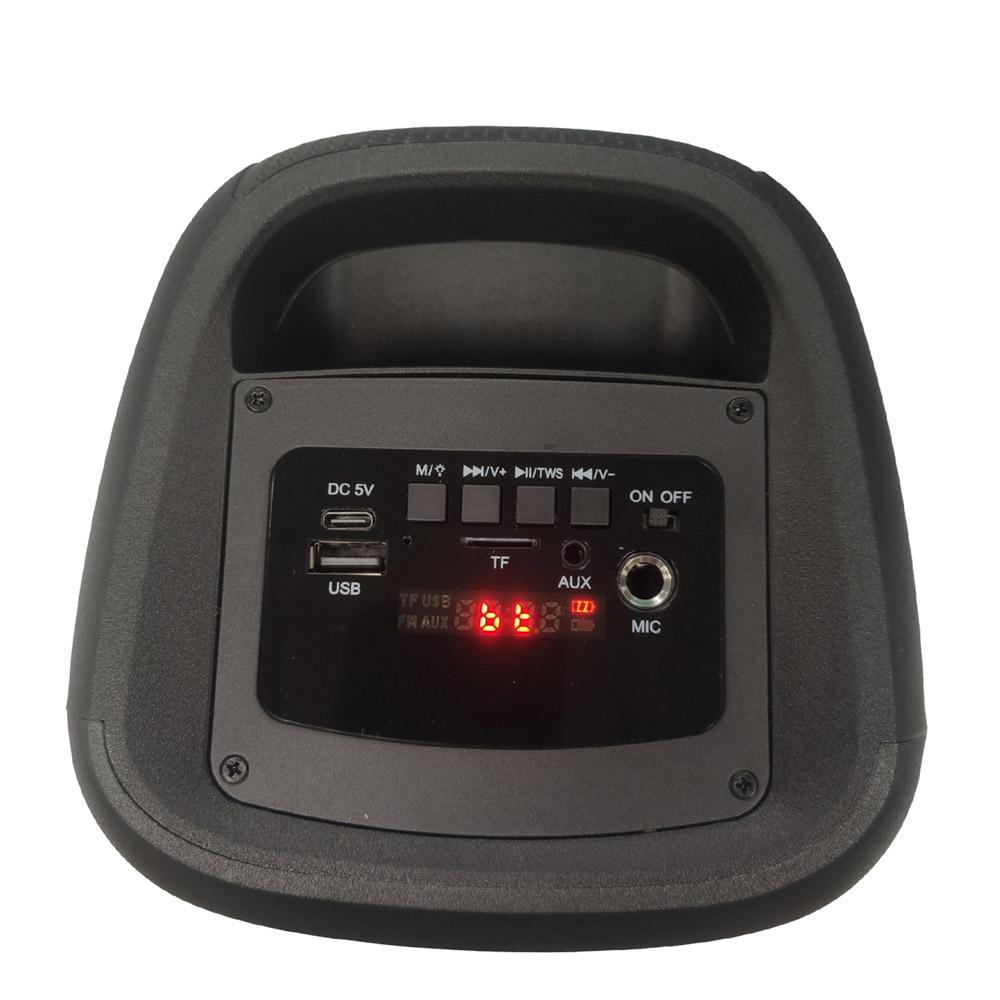 Foto 4 pulgar | Bocina Inalámbrica Portátil Stf Encode 2 X 4'' Con Luz Led Rgb