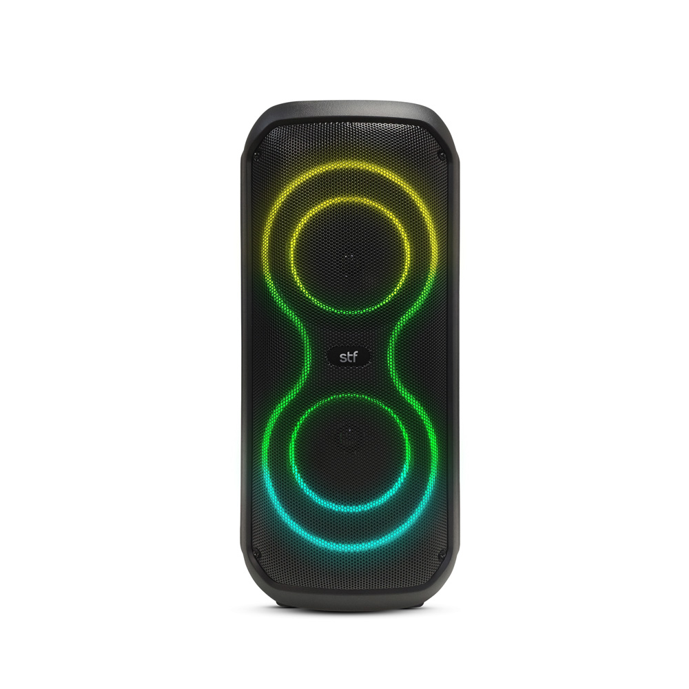 Foto 6 pulgar | Bocina Inalámbrica Portátil Stf Encode 2 X 4'' Con Luz Led Rgb
