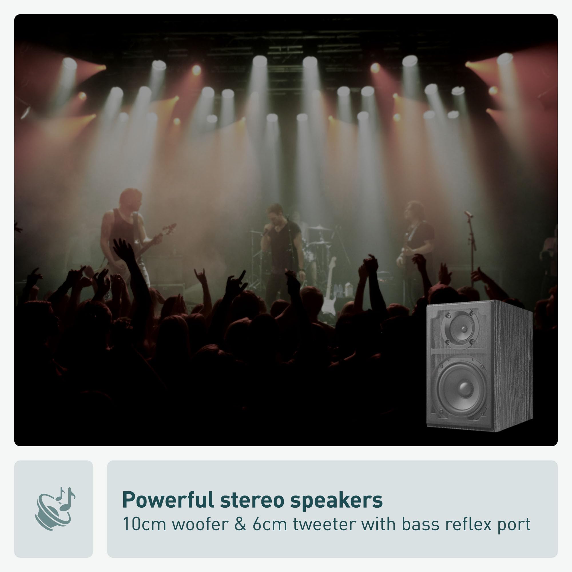 Foto 4 pulgar | Sistema Estéreo Panasonic Sc-pm700pp-k 80w Cd Bluetooth Negro - Venta Internacional.