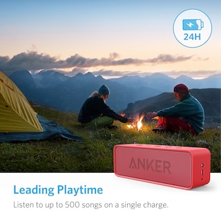 Foto 4 | Bocina Bluetooth Anker Rojo - Venta Internacional