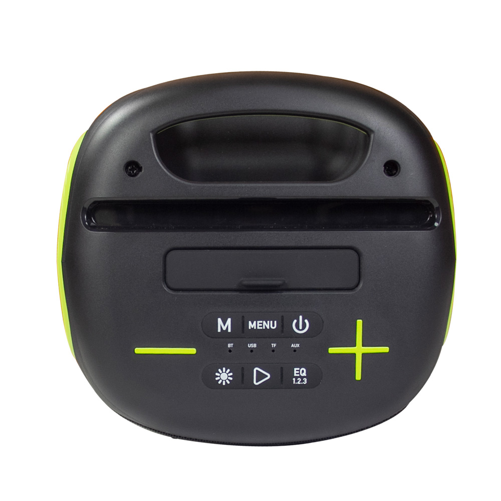 Foto 4 pulgar | Bocina Inalámbrica Portátil Stf  G Track Ultra Portable: 4'' Con Luz Led Rgb