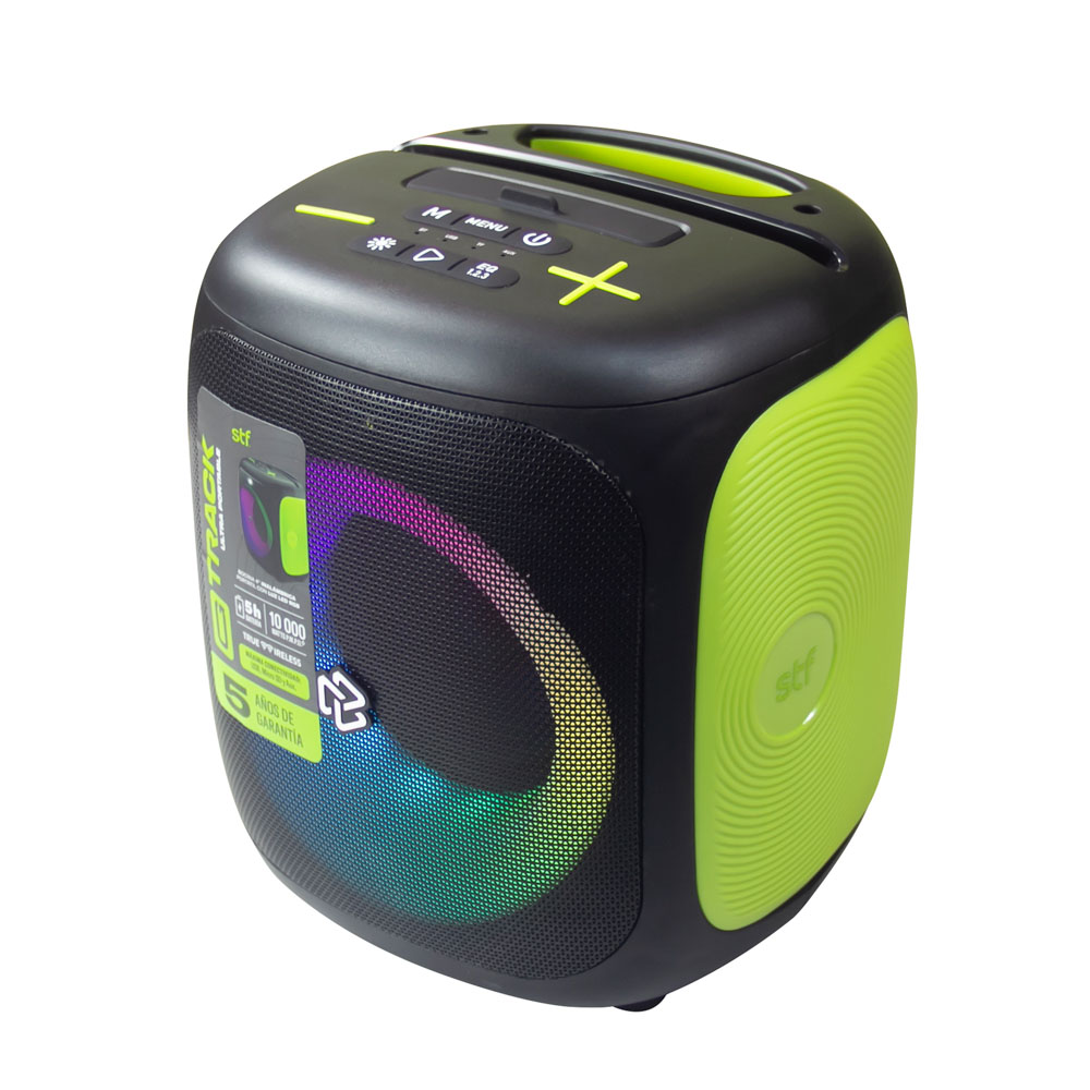 Foto 6 pulgar | Bocina Inalámbrica Portátil Stf  G Track Ultra Portable: 4'' Con Luz Led Rgb