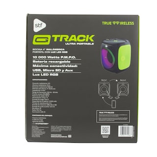 Foto 8 | Bocina Inalámbrica Portátil Stf G Track Ultra Portable: 4'' Con Luz Led Rgb