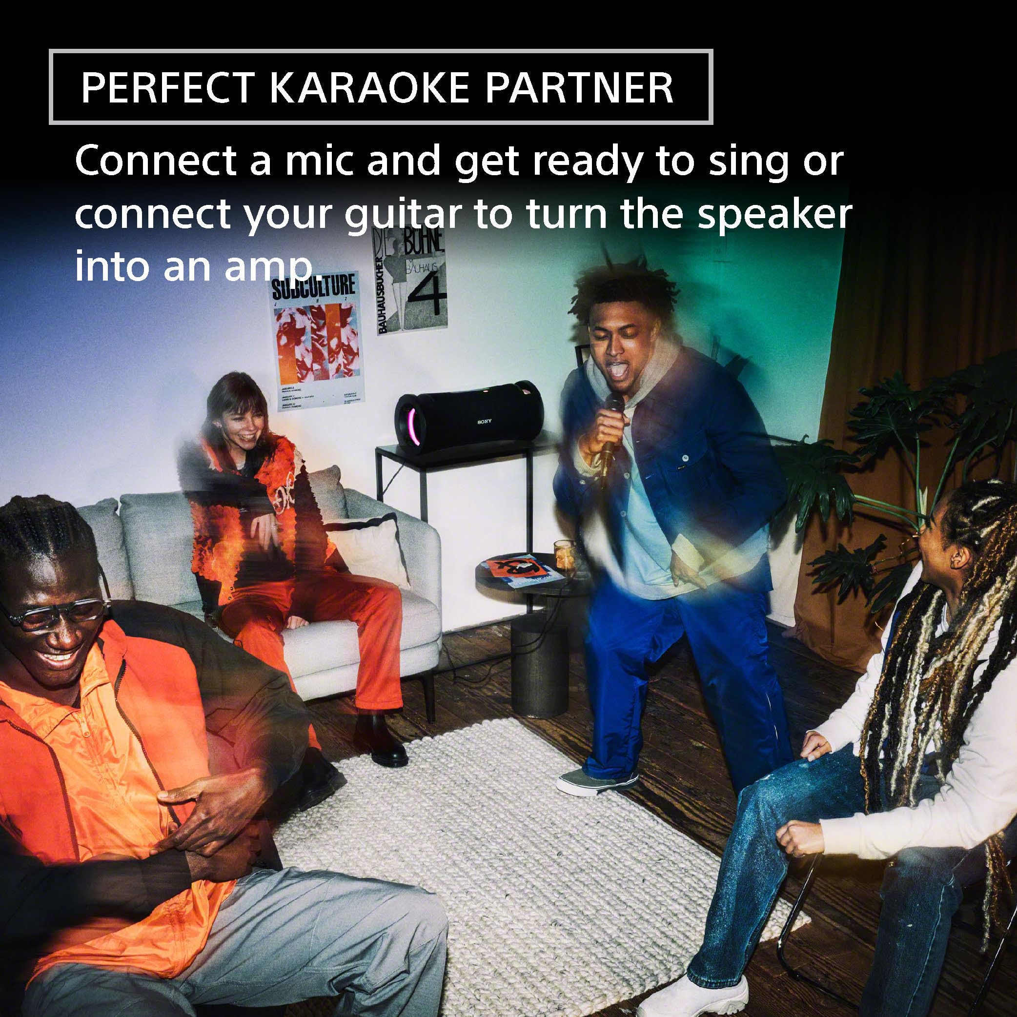 Foto 5 pulgar | Altavoz Portátil Inalámbrico Bluetooth Para Fiestas De Karaoke Sony Ult Field 7 Ip67 A Prueba De Agua - Venta Inte