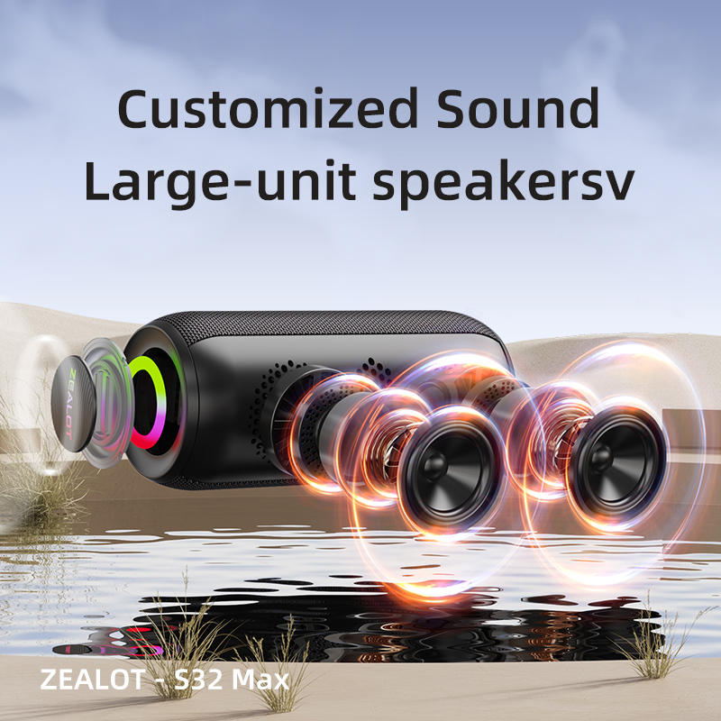 Foto 4 pulgar | Altavoz Bluetooth Zealot S32 Max 20w Impermeable Portátil - Venta Internacional.
