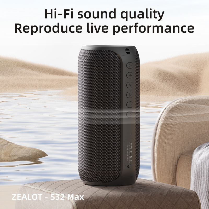 Foto 6 pulgar | Altavoz Bluetooth Zealot S32 Max 20w Impermeable Portátil - Venta Internacional.