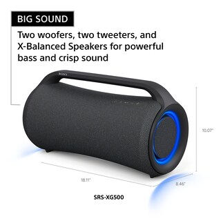 Foto 3 | Altavoz Bluetooth Boombox Para Fiestas Sony Srs-xg500 Serie X - Venta Internacional.