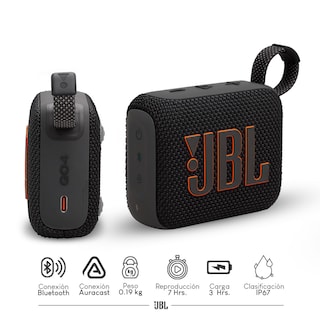 Foto 2 | Bocinas Portátiles Jbl Go 4 con Bluetooth 2 Piezas