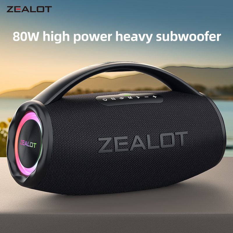 Foto 3 pulgar | Altavoz Bluetooth Zealot S97 De 80 W A Prueba De Agua Con 20000 Mah - Venta Internacional.